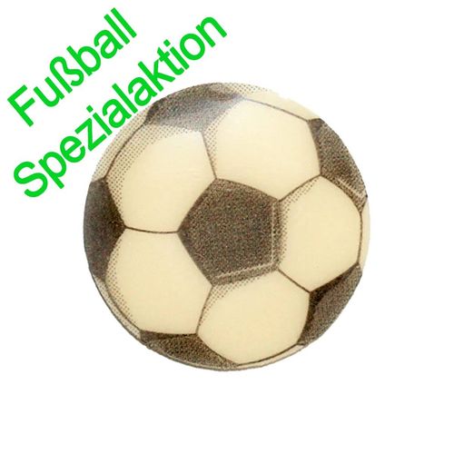 Schokoaufleger "Fußball", Ø 3 cm