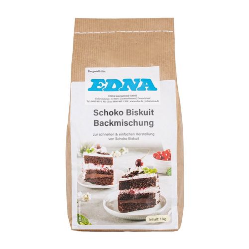 EDNA Backmischung "Schoko Biskuit", 1 kg