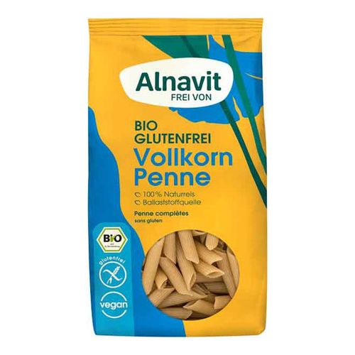 Alnavit Bio Vollkorn Penne, glutenfrei