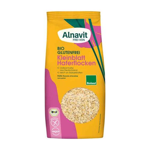 Alnavit Bio Haferflocken Kleinblatt, glutenfrei