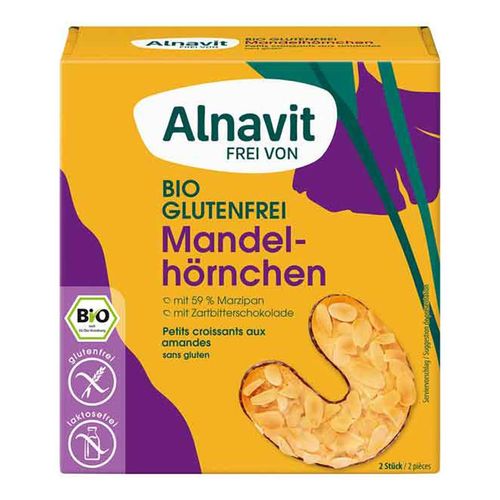 Alnavit Bio Mandelhörnchen, glutenfrei